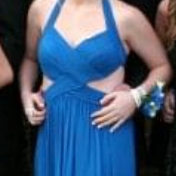 BCBG Max Azria Dress - Blue - Size L - Picture 5 of 6